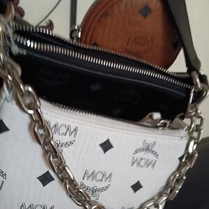MCM VISETOS TRIO BAG Near MINT